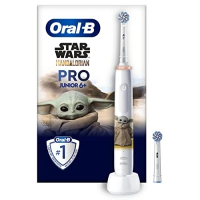 Imagen de Cepillo eléctrico Oral B Pro Junior Star Wars, A partir de 6 años, Sensor presión, 3 modos