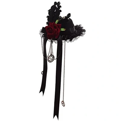 Imagen de GRACEART Steampunk Mujeres Mini Parte Superior Sombrero (Type A)