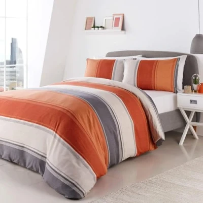 Imagen de Fusion Betley edredón y Funda de Almohada, 52% poliéster, 48% algodón, Especia, Single, W135cm x L200cm (Duvet Cover), W50cm L75cm (Pillow Case)