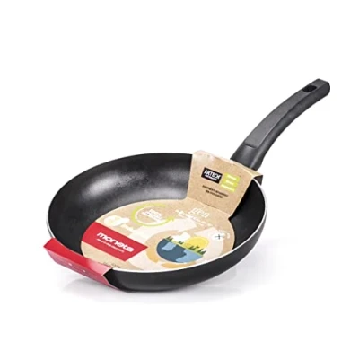 Imagen de Moneta Gea Sartén, 26 cm, aluminio 100% reciclado, para cada placa de cocina, incluida la inducción. Made in Italy