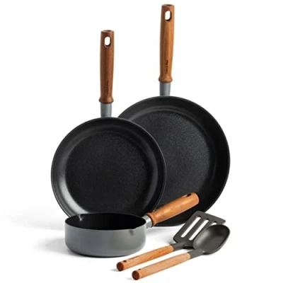 Imagen de GreenPan Pan Set Mayflower Pro 3 Piece + Utensils
