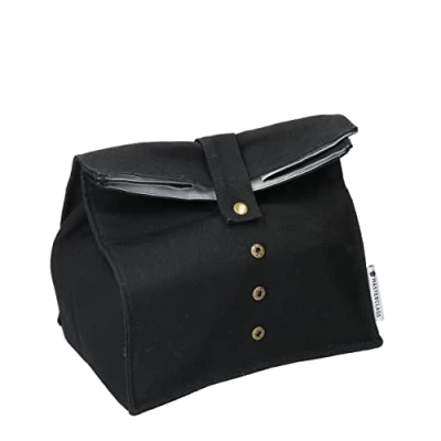 Imagen de MasterClass Bolsa enrollable de algodón con forro antimicrobiano, 26 cm, etiqueta regalo