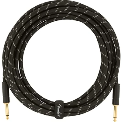 Imagen de Fender Cable Deluxe Series, 5,5 m, negro tweed