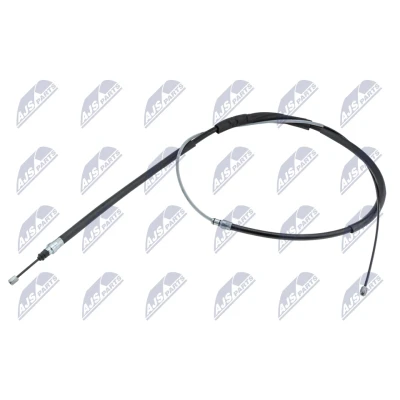 Imagen de NTY HLR RE 014 Cable de Freno Mano Atrás izquierda, derecha 2070, 1080 Discos RENAULT: Megane II Furgón/ranchera familiar, SCENIC 2