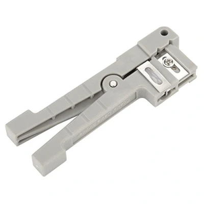 Imagen de Akozon Pelacables Fibra Optica Herramienta de Corte Cable Coaxial Separador Alambre Alicates separación fibra(45 162)