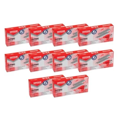 Imagen de Office Products 18072319 19 Grapas (10 x 1000 unidades, 23/6, unidades), color plateado