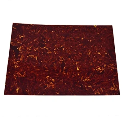 Imagen de Dopro 25 x 20 cm guitarra acústica autoadhesiva raspadura hoja de material Golpeador Vintage Tortoise
