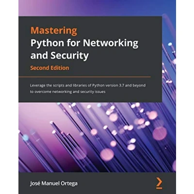 Imagen de Mastering python for networking and security paperback