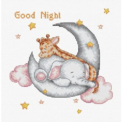 Imagen de Good Night Kit de punto cruz Luca S