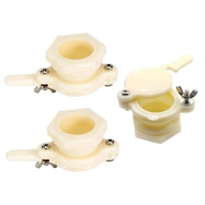 Imagen de 3 Uds Válvula de Puerta Miel, Extractor Miel Herramienta Grifo Equipo Apicultura Para Apicultor Suministros