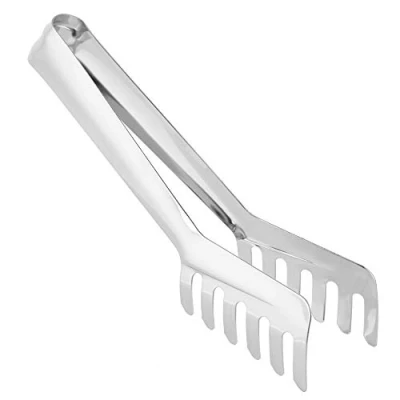 Imagen de Pinzas de pasta en forma peine espagueti acero inoxidable Fideos Pinza Herramienta cocina para cocinar