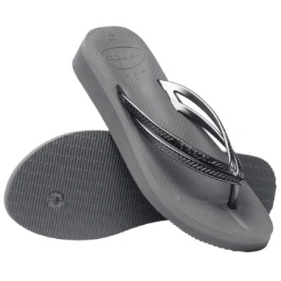 Imagen de Havaianas Wedges Tongues Mujer Gris En Acier 33 EU