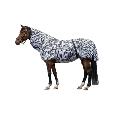 Imagen de HKM Eczema Manta Zebra Blanco/Negro 115