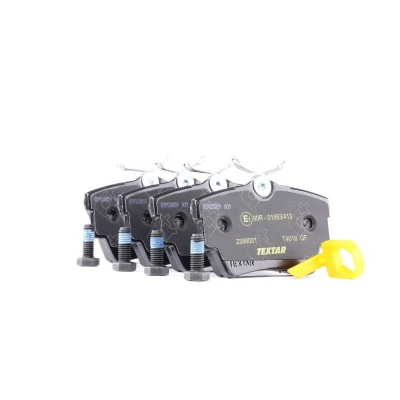 Imagen de TEXTAR 2398001 Juego de pastillas freno con contacto avisador desgaste tornillos pinza accesorios RENAULT: TRAFIC 2 Kasten