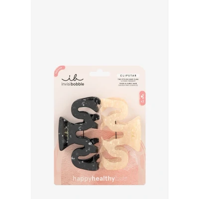 Imagen de invisibobble CLIPSTAR Eclipse 2 pc Claw Clip Set Large Clips for Thick, Curly, Textured Hair Types Strong Hold All Day Wear Jumbo