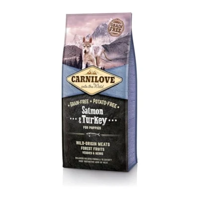 Imagen de Carnilove Canine Puppy Salmon Pavo 12Kg 12000 g