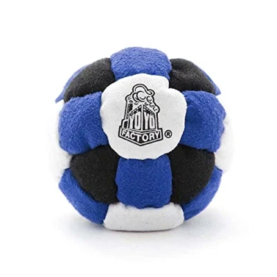 Imagen de YOYO FACTORY Footbag Azul/Negro/Blanco