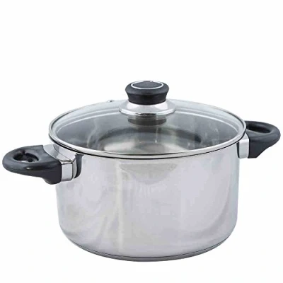 Imagen de Krüger Karl Denver Olla para Carne (Acero Inoxidable, 3 L), Plateado, 20 cm, 6