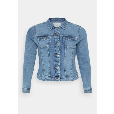 Imagen de ONLY Carmakoma Carwespa Jacket Chaqueta vaquera, Mujer, Talla: 42, Light blue denim