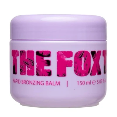 Imagen de The Fox Tan Rapid Bronzing Balm acelerador del bronceado sin autobronceador para el cuerpo, crema bronceadora con manteca de cacao un intenso, 150 ml