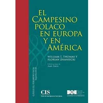 Imagen de El campesino polaco en Europa y América: 3 (Clásicos del Pensamiento Social (CIS))
