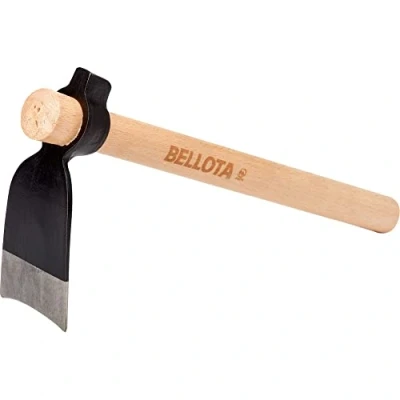 Imagen de Bellota HOE2420W335P Azada forjada para Plantar parterres y Zonas de rocalla, con Mango Madera Sistema antigiro.