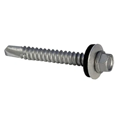 Imagen de Forgefix FORTFHH5570 TechFast Tornillo de cabeza hexagonal para cubiertas y chapas acero (5,5 x 70 mm)