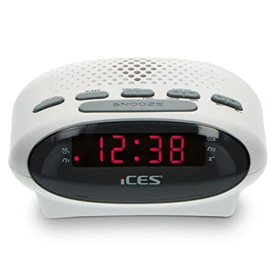 Imagen de Lenco Ices clock radio icr 210 white A002214