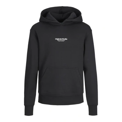 Imagen de Jack &amp; Jones Junior Jorvesterbro NOOS Jersey con capucha para niños, Talla: 152, Black