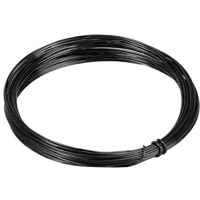 Imagen de mumbi 30761 Alambre para manualidades (10 m, 1 mm), color negro