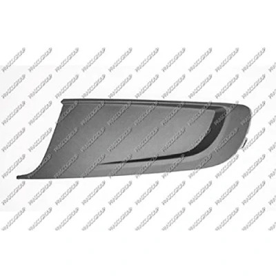 Imagen de PRASCO VG9061250 Rejilla Parachoques sin orificio(s) para faros antiniebla Delante, izquierda graneado VOLKSWAGEN: Caddy 3, 3