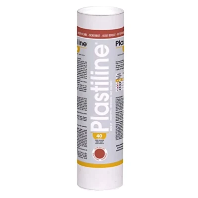 Imagen de Clairefontaine ES Plastiline 1340T Tubo de plastilina Pasta para modelar, alta precisión Sculpter, moler, dureza 40 (muy flexible), 1 kg, color verde