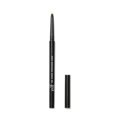 Imagen de e.l.f. No Budge Precision Delineador de ojos cremoso larga duración con punta ultrafina para una aplicación precisa, vegano y libre crueldad animal, Canary, 0,05 g
