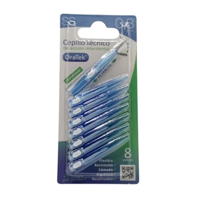 Imagen de Oratek Cepillo Interdental Retractil 0.8Mm 8Ud. 1 unidad 200 g