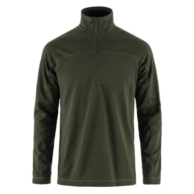 Imagen de Fjallraven 87113 662 Abisko Lite Fleece Half Zip M Sweatshirt Hombre Deep Forest Tamaño