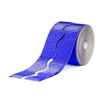 Imagen de Pryse 5300053 Bordes Decorativo, Rollo 10 cm x (7,5 2) m, Azul