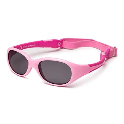 Imagen de Gafas de Sol Una Sola Pieza para Bebés a partir 0 Meses. Prácticamente Irrompibles. 100% Protección UV400. Muy Flexibles. Sin BPA. Con Banda Ajustable y Extraíble. ALLROAD