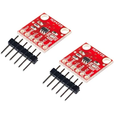 Imagen de TECNOIOT 2pcs MCP4725 I2C DAC Breakout Module Development Board CJMCU