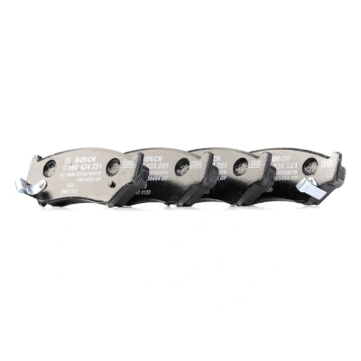 Imagen de BOSCH 0 986 424 251 Juego de pastillas freno Low Metallic con avisador acústico desgaste SUZUKI: Jimny SUV, Vitara I Grand 1 SUV