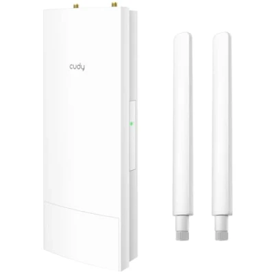 Imagen de Cudy AP3000 Outdoor WiFi 6 AX3000 IP65 Punto de Acceso, Puertos Gigabit RJ45, Compatible con PoE Pasivo 802.3at o 48 57V