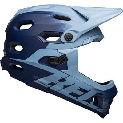 Imagen de Bell Casco MTB Super DH MIPS 2022: Azul Claro Mate/Azul Marino L 58 62cm