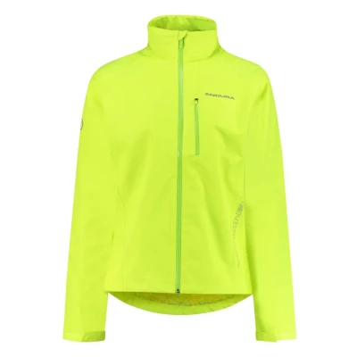 Imagen de Endura Hummvee Waterproof Ciclismo Chaquetas para Hombre, Hi Viz Yellow, L