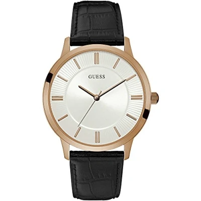 Imagen de Guess Reloj Analógico para Hombre de Cuarzo con Correa en Piel W0664G4