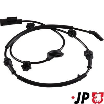 Imagen de JP GROUP 3997104970 Sensor de ABS Eje trasero izquierda activo 1100 negro