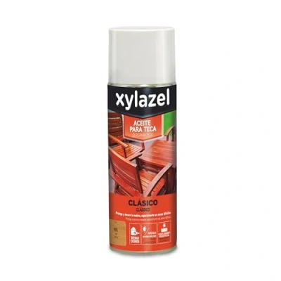 Imagen de XYLAZEL Aceite para Teca en spray color Miel 400 ml