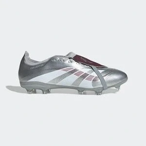 Imagen de adidas Performance Predator League Botas de fútbol con tacos, Hombre, Talla: 43 1/3, Silver coloured/legacy burgundy/maroon Zapatos