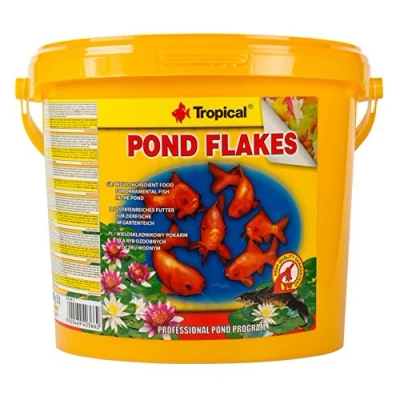 Imagen de Pond Flakes 5L / 800g Alimento Multi ingrediente en Forma de Copos para Peces Ornamentales Estanque