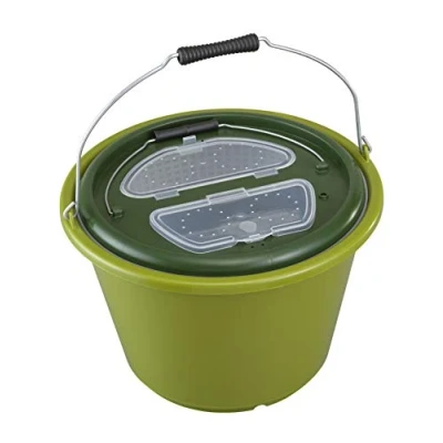 Imagen de Panaro Cubeta de Carnada Viva 18L manten tu pez cebo en buen estado! Accesorio pesca