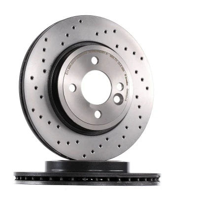 Imagen de BREMBO XTRA LINE 09.8655.1X Disco de freno 276 22 4 perforado/ventil. int. revestido altamente carbonizado MINI: Cabrio, Hatchback norauto, oscaro,