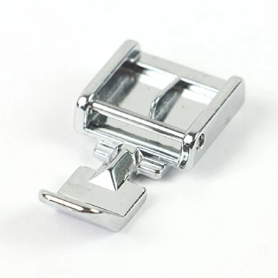 Imagen de Gritzner Pie para coser cierres a máquina, compatible con máquinas de W6, Brother, AEG, Silvercrest, Carina, Veritas, Singer, Janome, Dorina y Meister